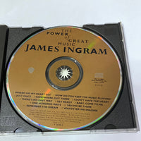 ซีดี James Ingram - The Best Of James Ingram / The Power Of Great Music CD VG+