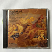 ซีดี Joseph Haydn, Joseph Brázda, Václav Hudeček, Martin Derungs, Bernard Soustrot, Musici De Praga, Luigi Sagrestano - Drei Konzerte Für Horn, Violine Und Cembalo, Trompete CD VG+