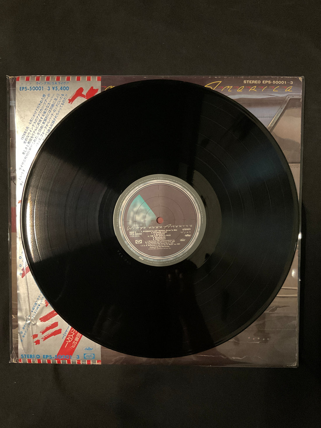 แผ่นเสียง Wings - Wings Over America Vinyl VG+ 3LPs