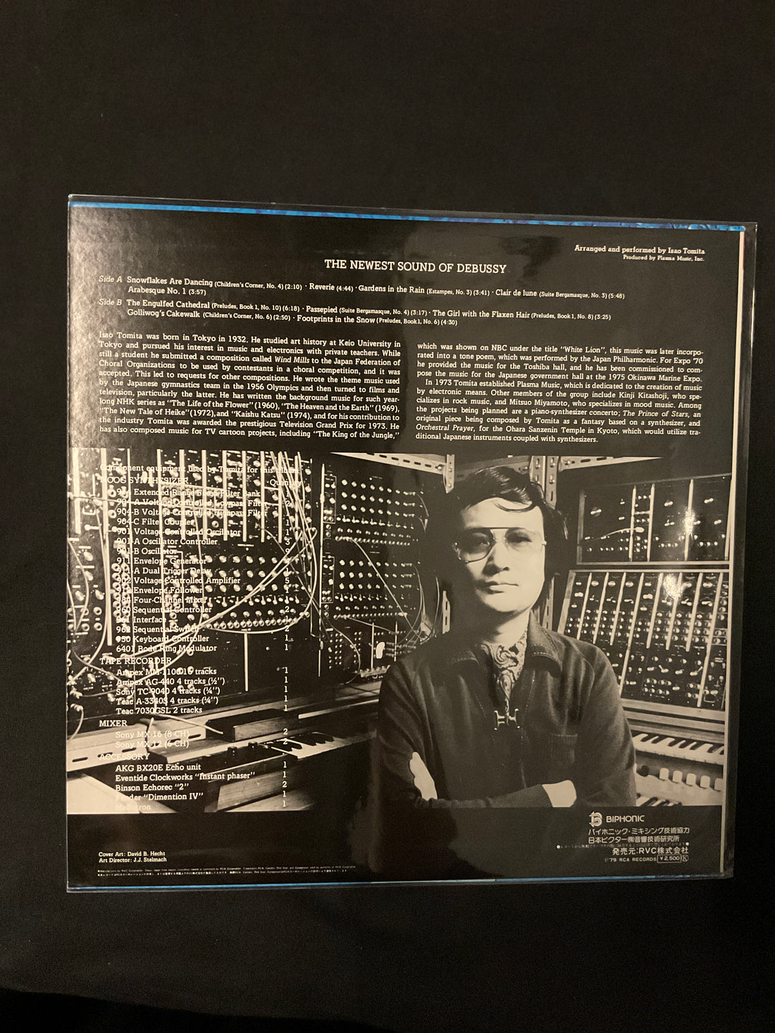 Tomita, Claude Debussy - Snowflakes Are Dancing Vinyl VG+