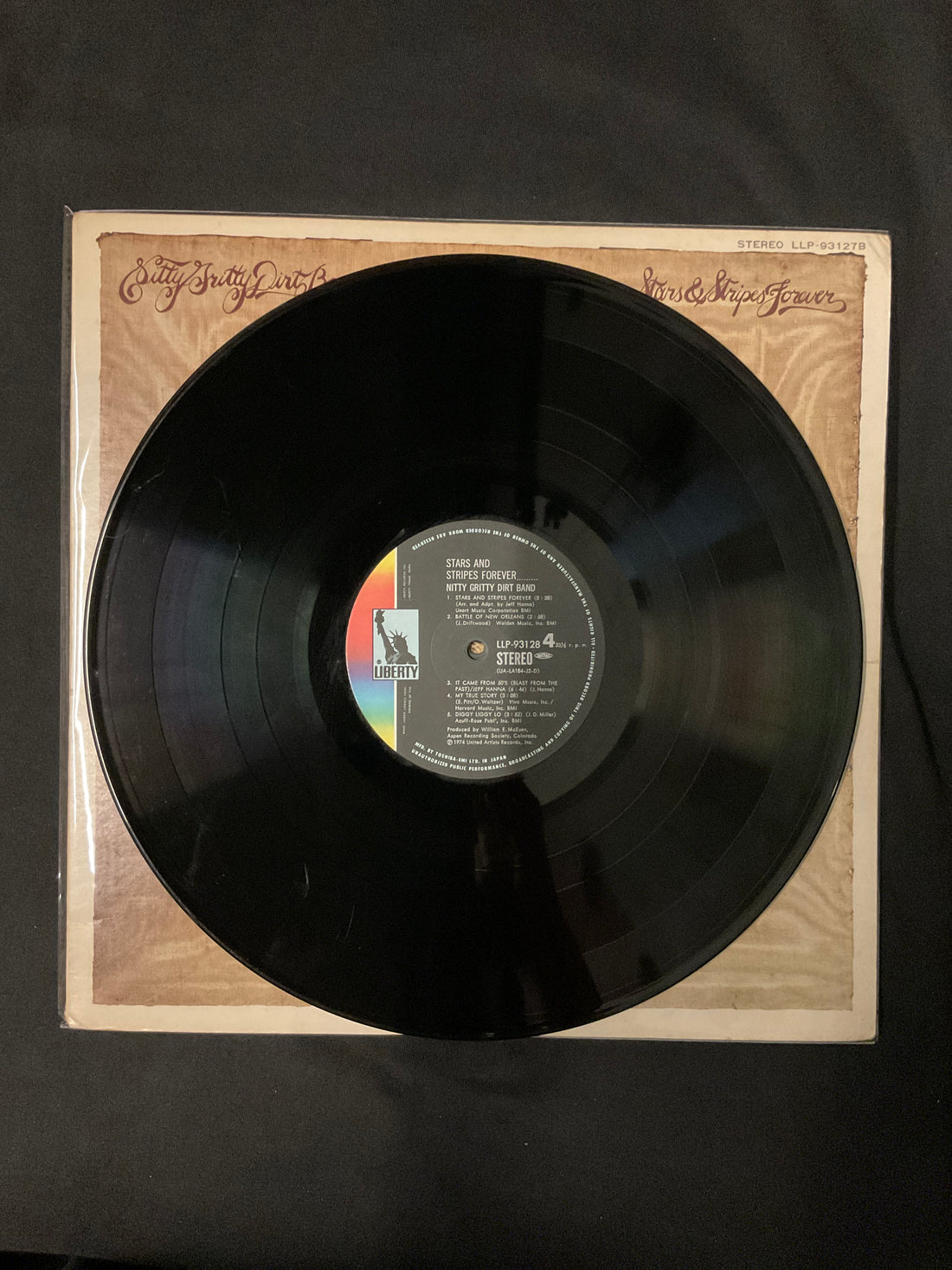แผ่นเสียง Nitty Gritty Dirt Band - Stars And Stripes Forever Vinyl VG+