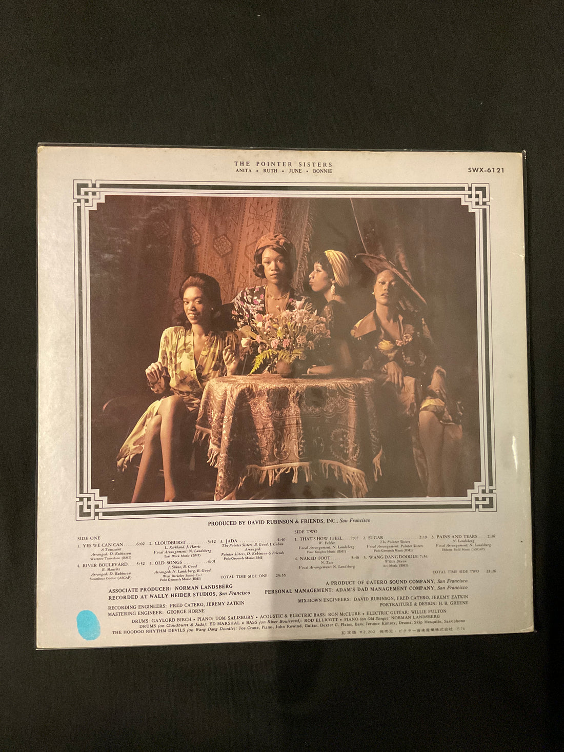 แผ่นเสียง Pointer Sisters - The Pointer Sisters Vinyl VG+