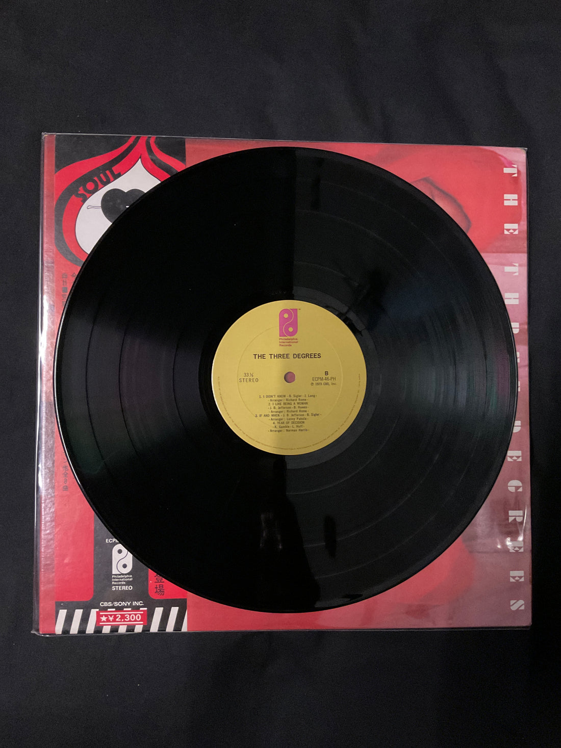แผ่นเสียง The Three Degrees - The Three Degrees Vinyl VG+