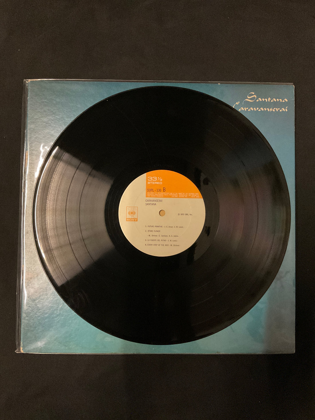 แผ่นเสียง Santana - Caravanserai Vinyl VG+