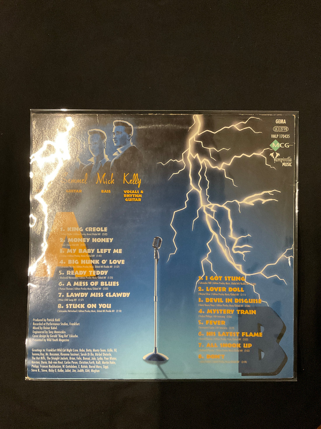 แผ่นเสียง The Paralyzers - Calling Elvis Vinyl VG+