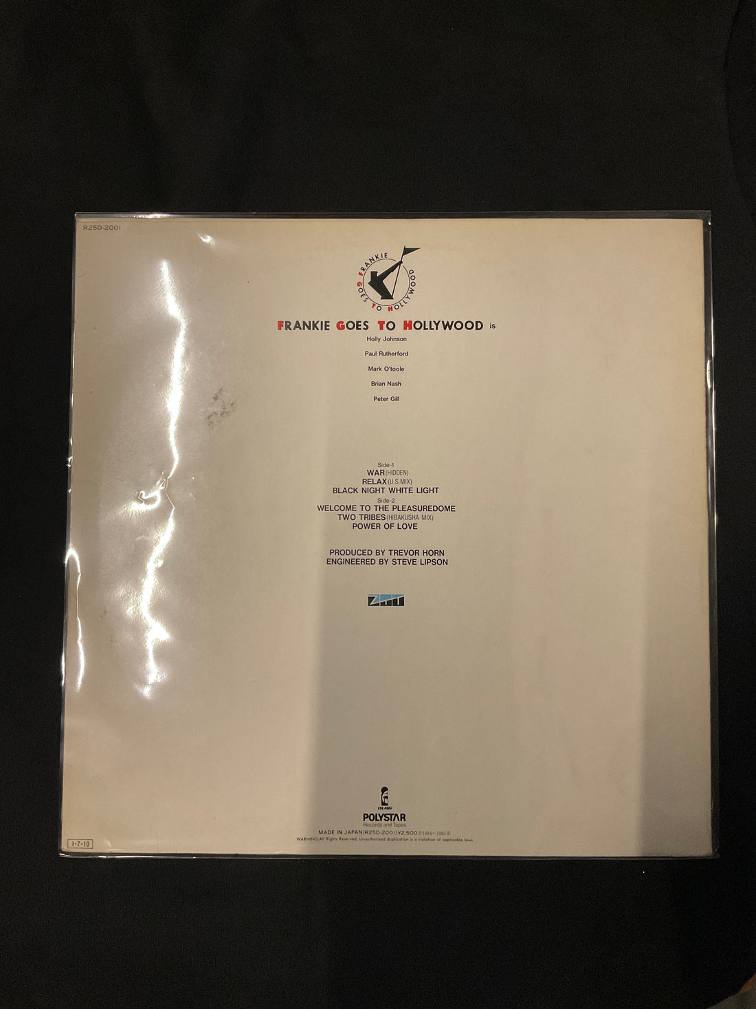 แผ่นเสียง Frankie Goes To Hollywood - Bang! Vinyl VG+