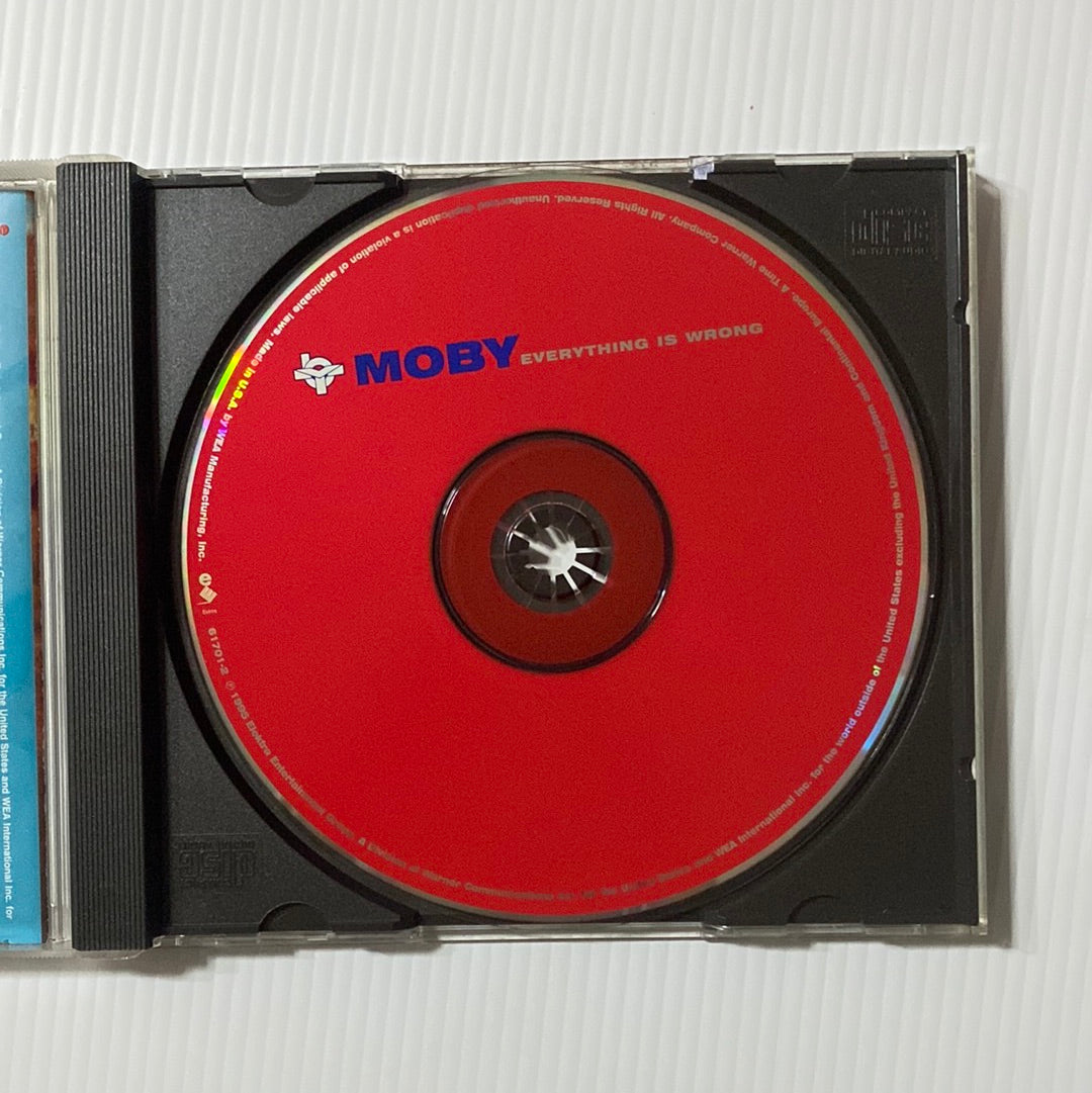 ซีดี Moby - Everything Is Wrong CD VG+