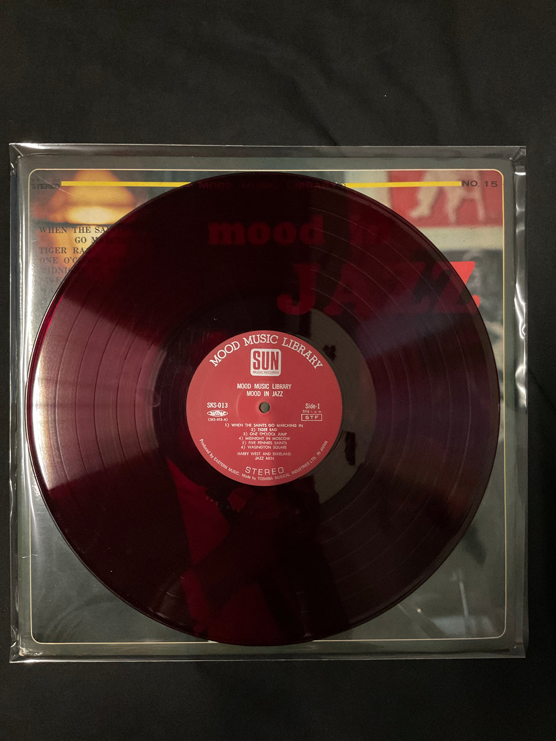 แผ่นเสียง Sunny Boy Jazz Band - Mood In Jazz Vinyl VG+