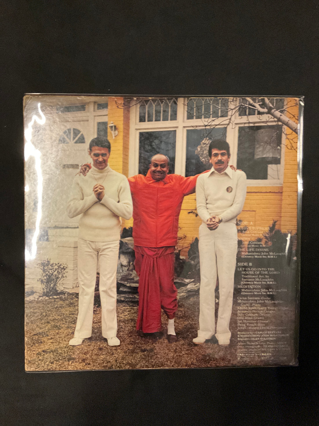 แผ่นเสียง Carlos Santana, John McLaughlin - Love Devotion Surrender Vinyl VG+