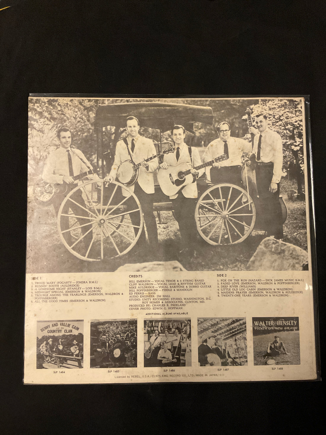 Emerson And Waldron - Bluegrass Country Vinyl VG+
