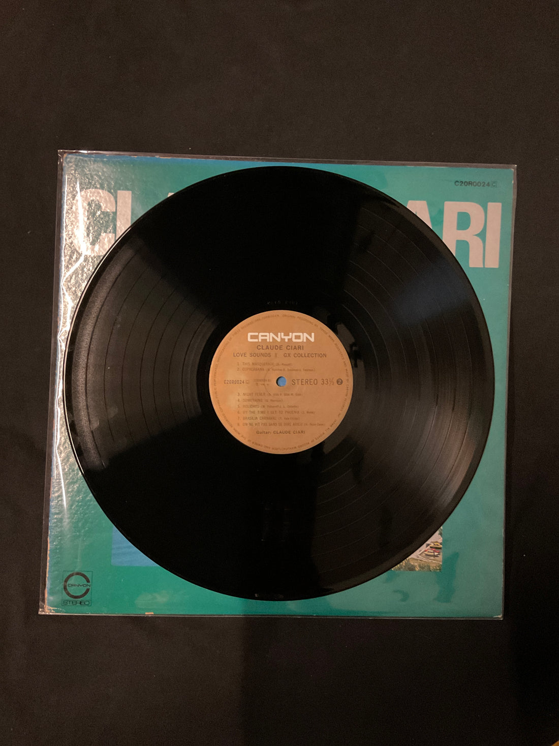 แผ่นเสียง Claude Ciari - Love Sounds II Vinyl VG+