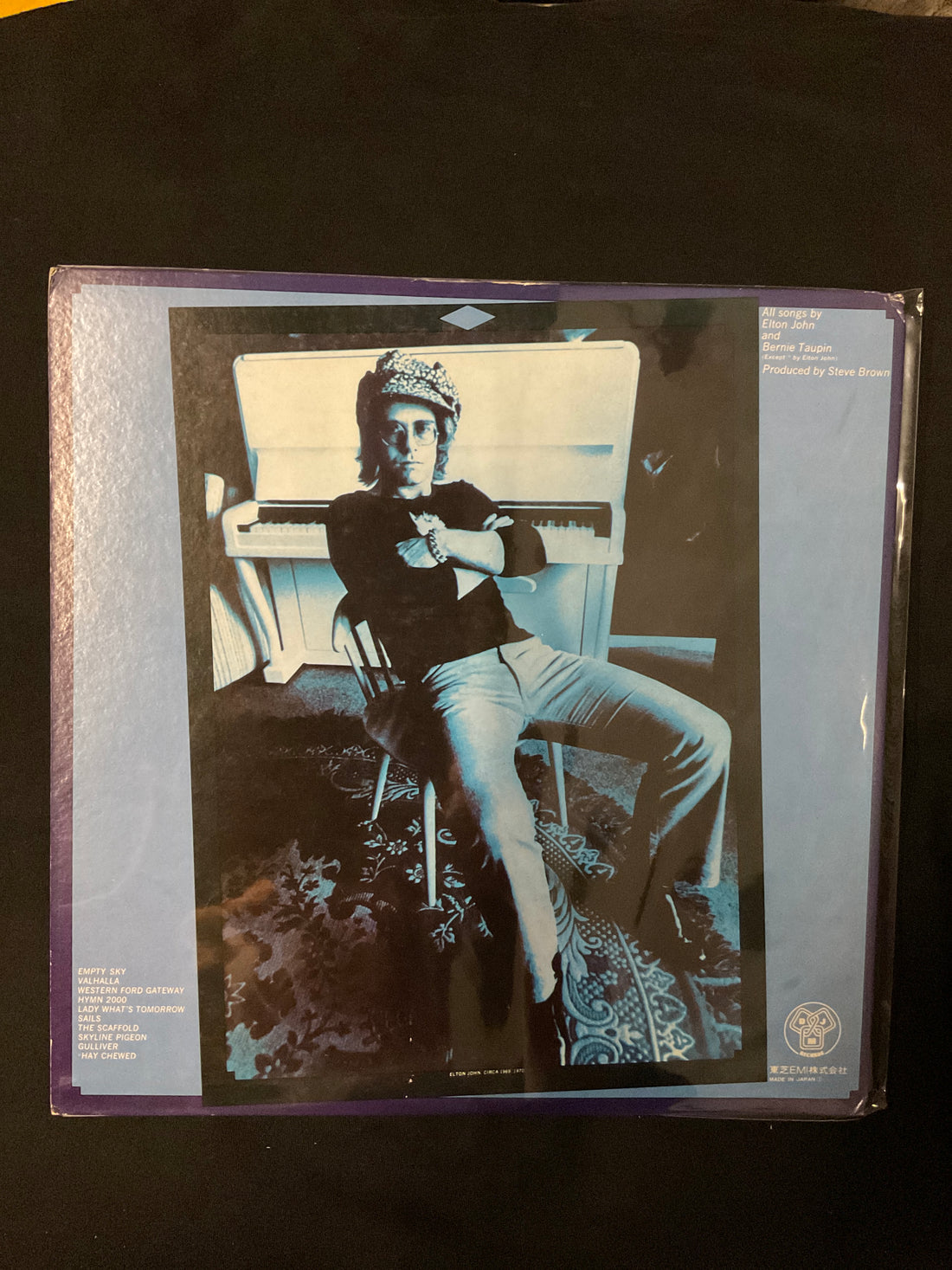 Elton John - Empty Sky Vinyl VG+