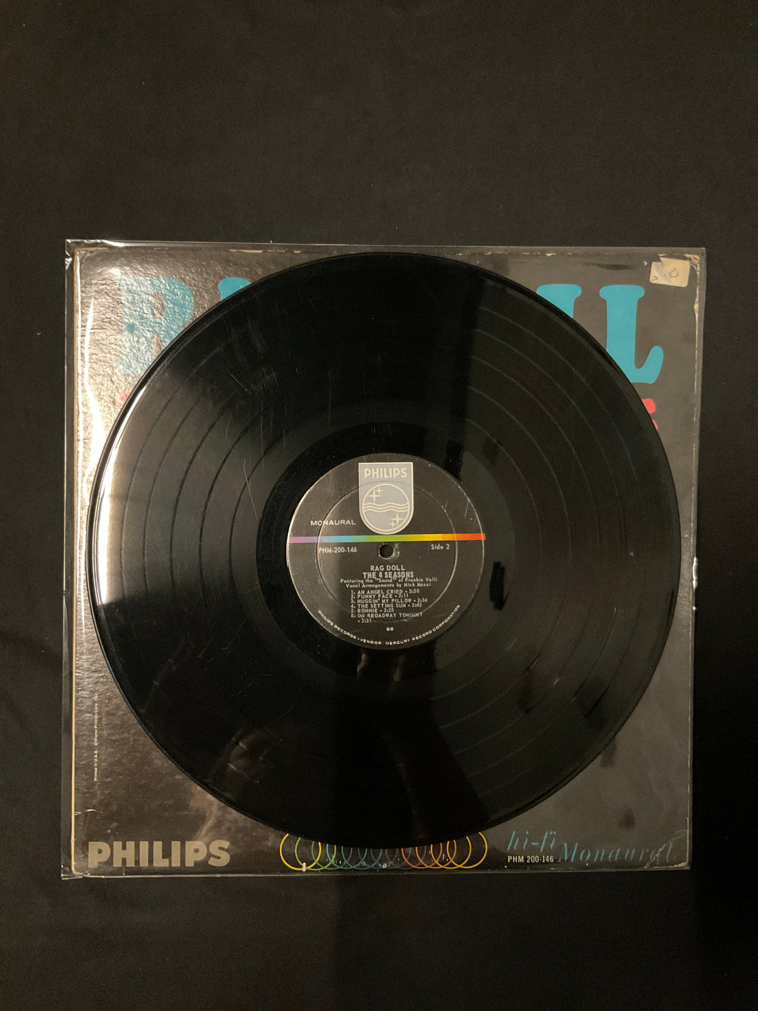 แผ่นเสียง The Four Seasons - Rag Doll Vinyl VG+