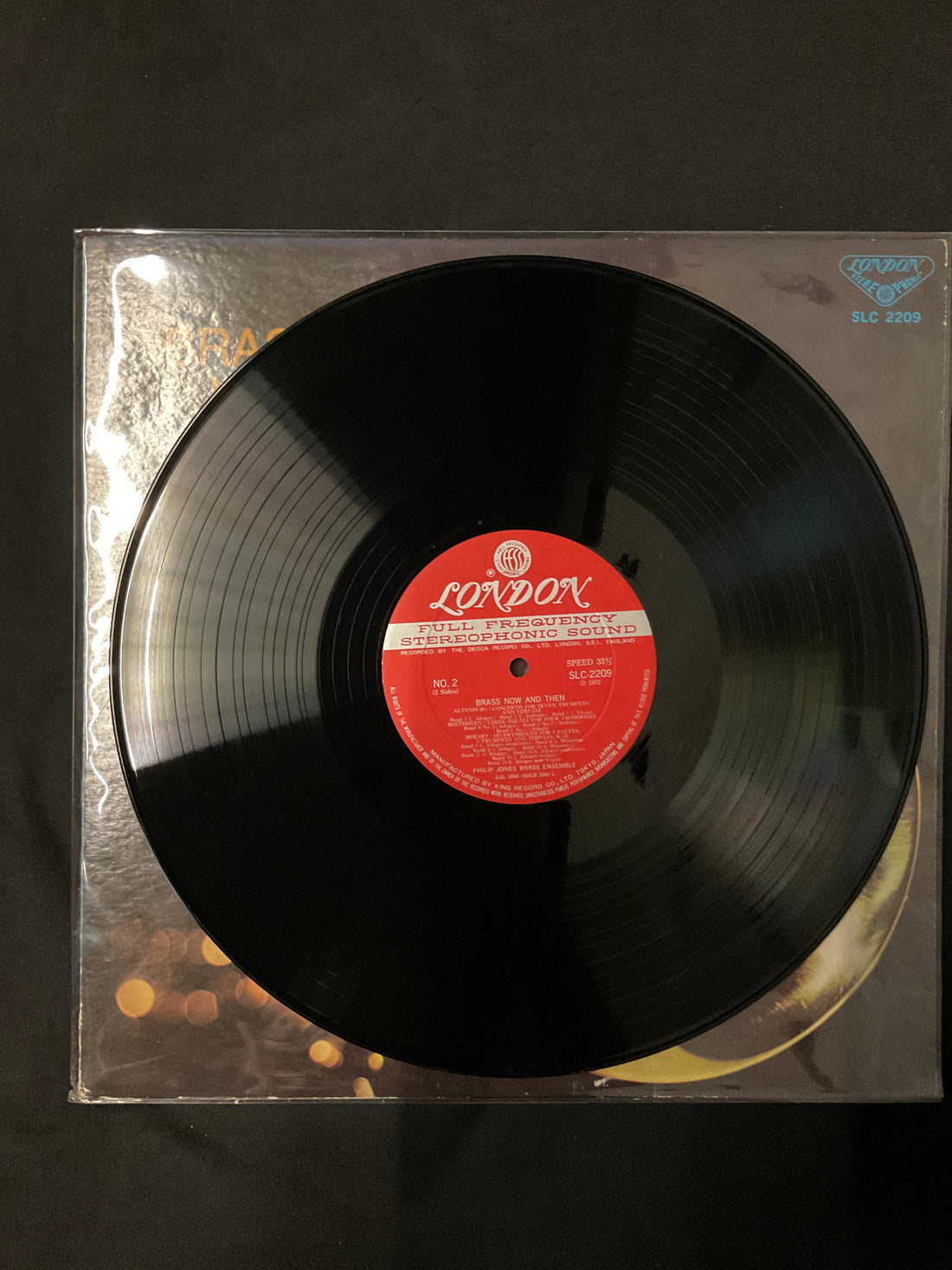 แผ่นเสียง Philip Jones Brass Ensemble - Brass Now And Then Vinyl VG+
