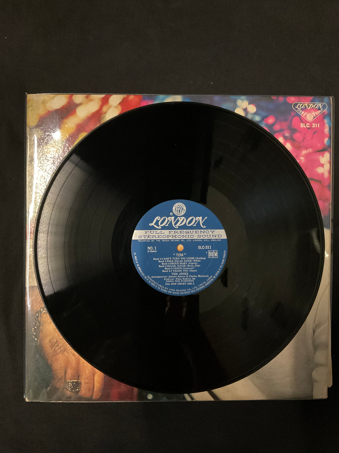 แผ่นเสียง Tom Jones - Tom Vinyl VG+