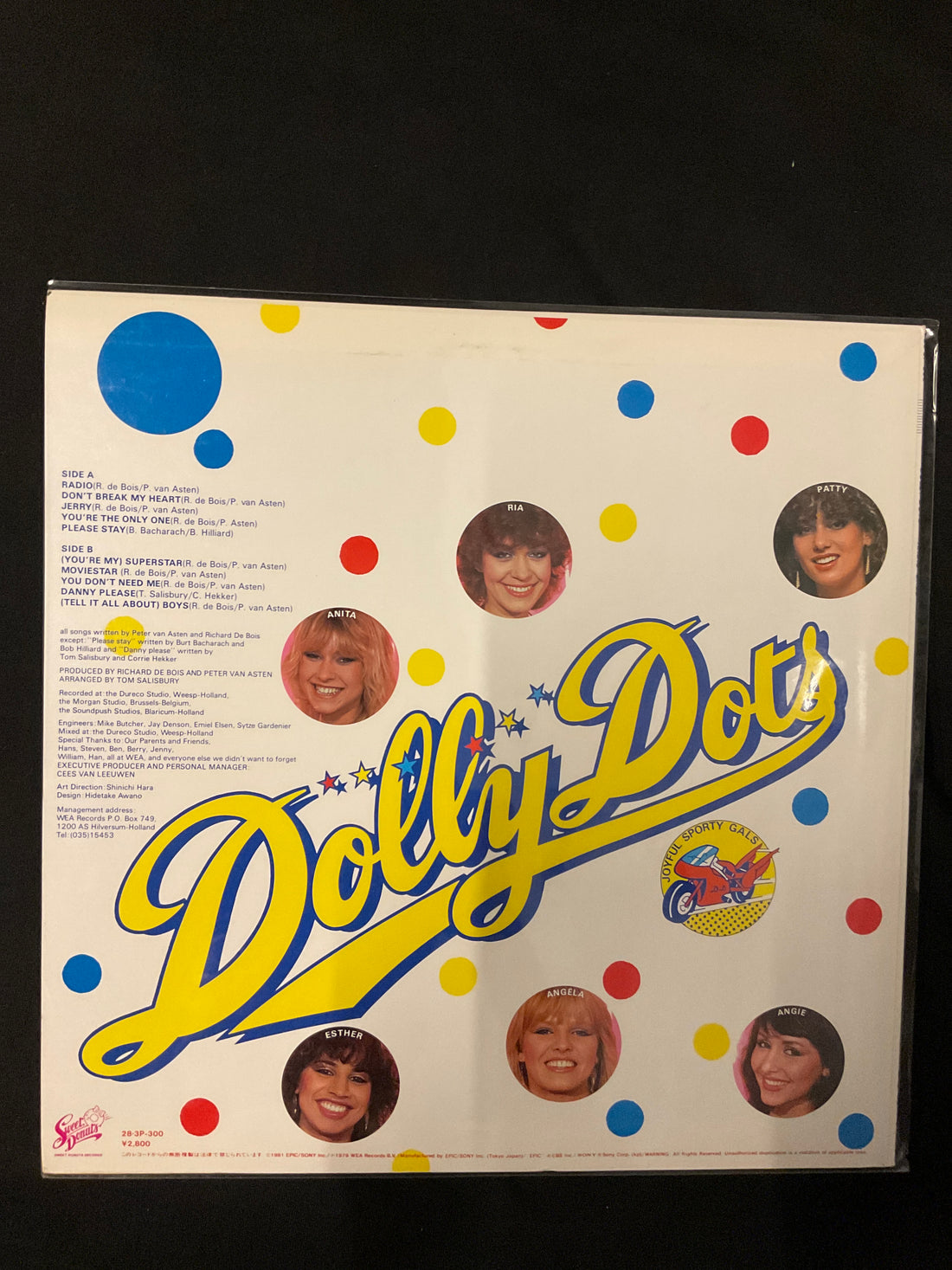 แผ่นเสียง Dolly Dots - Radio Gals Vinyl VG+