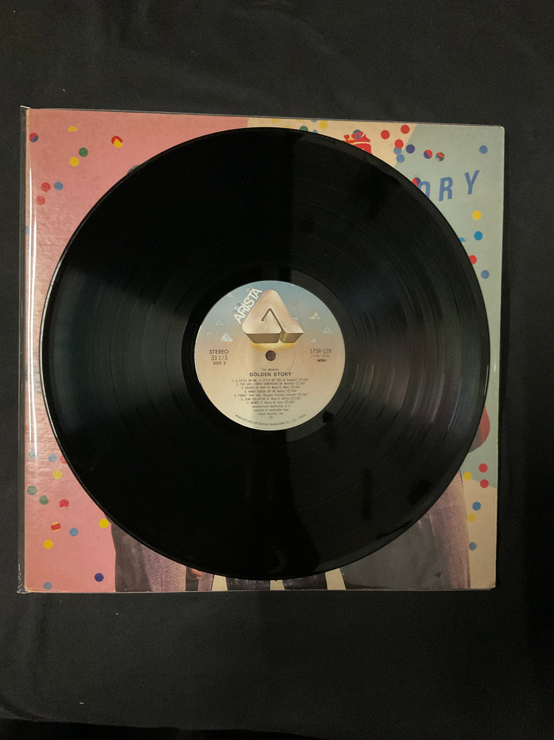 แผ่นเสียง The Monkees - Golden Story Vinyl VG+ 2LPs