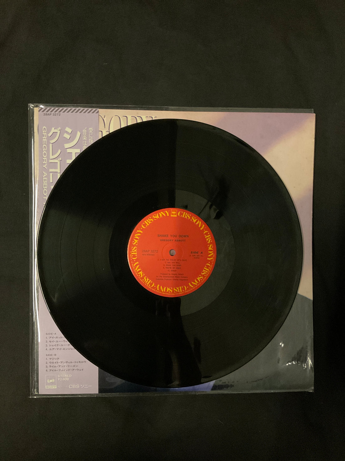 แผ่นเสียง Gregory Abbott - Shake You Down Vinyl VG+