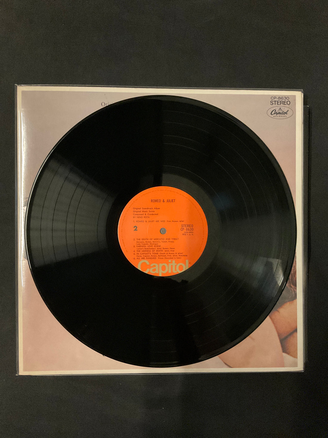 แผ่นเสียง Nino Rota - ロミオとジュリエット = Romeo & Juliet Vinyl VG+
