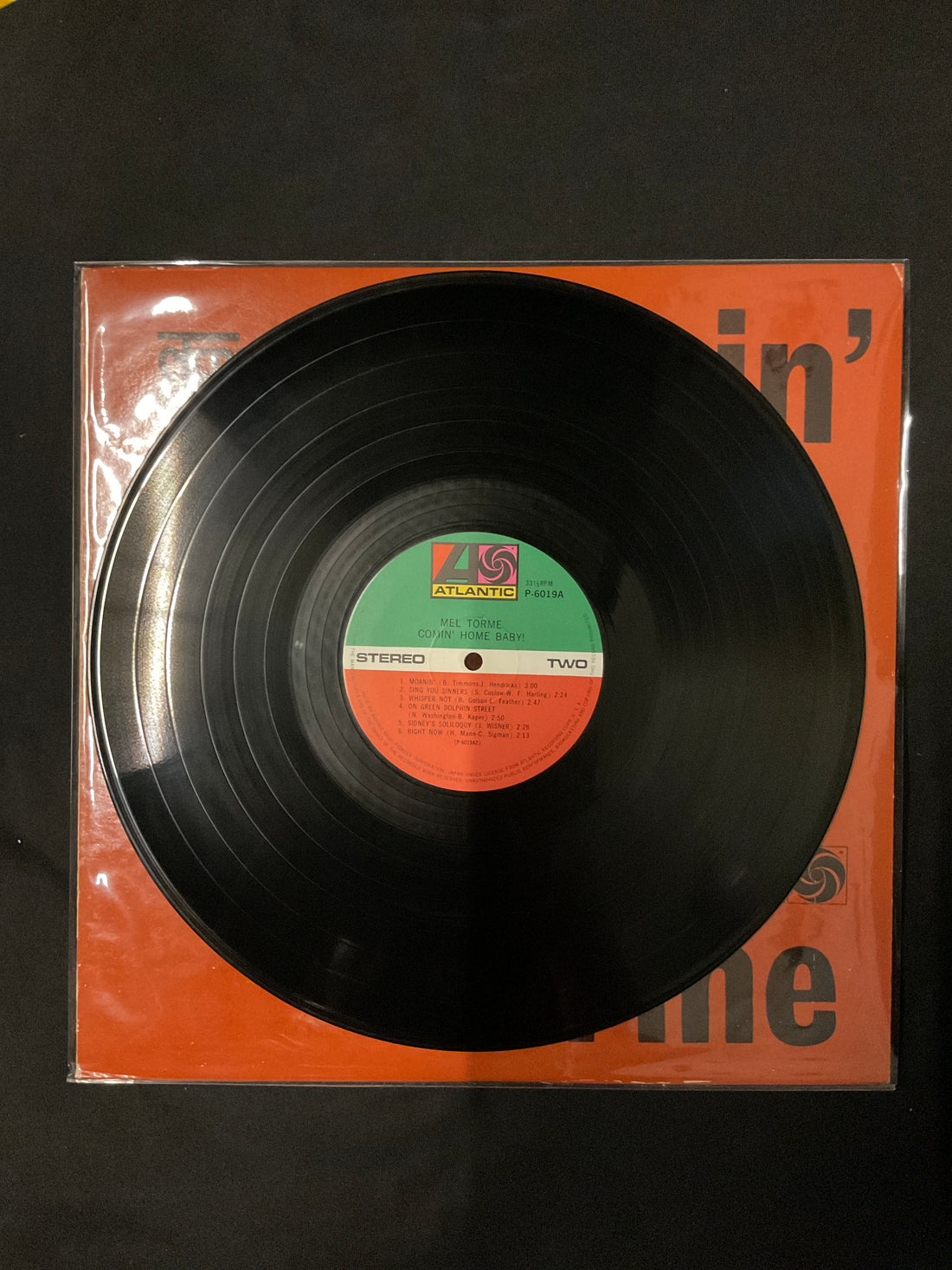 แผ่นเสียง Mel Tormé - Comin' Home Baby! Vinyl VG+
