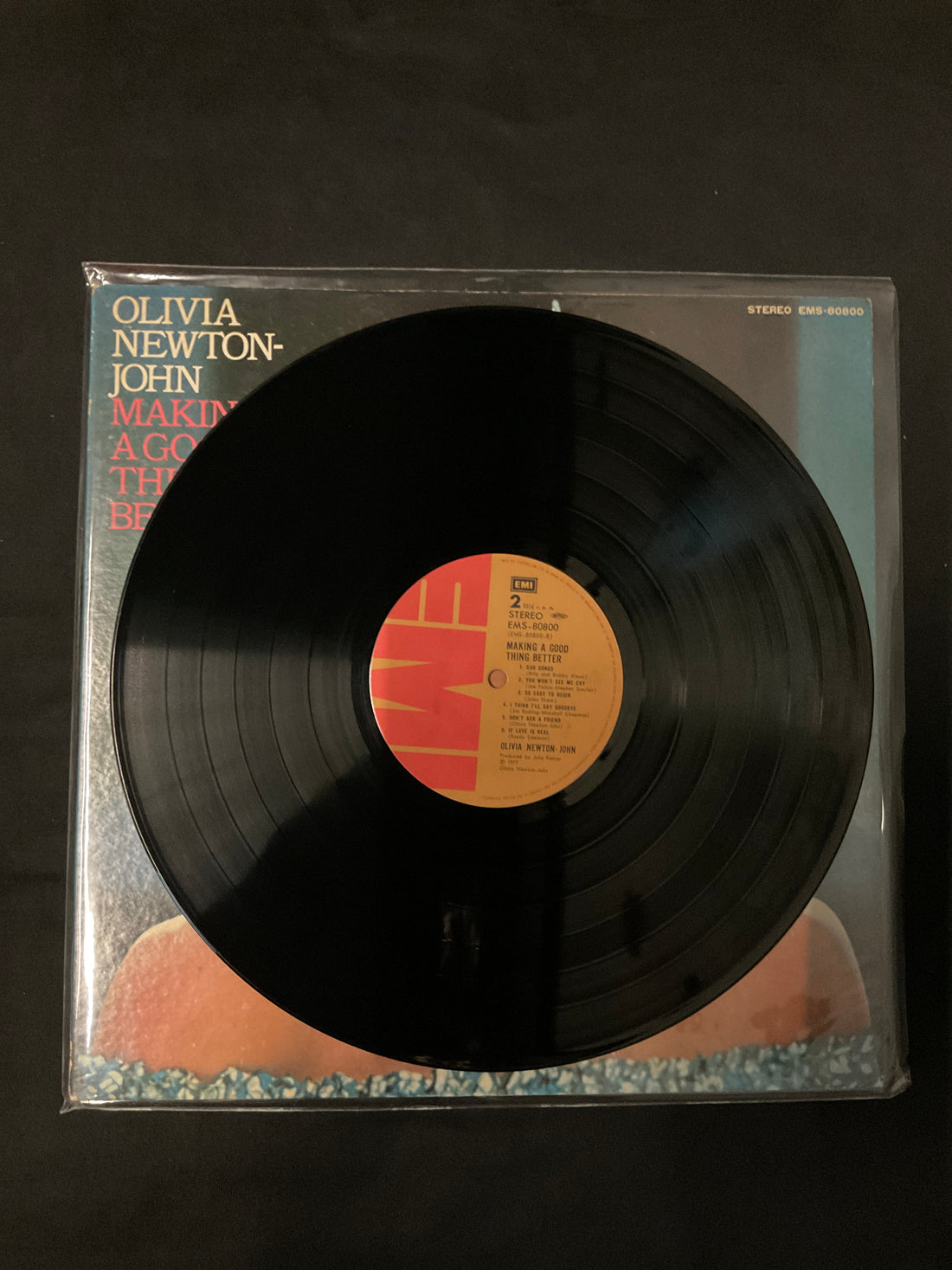 แผ่นเสียง Olivia Newton-John = Olivia Newton-John - Making A Good Thing Better = きらめく光のように Vinyl VG+