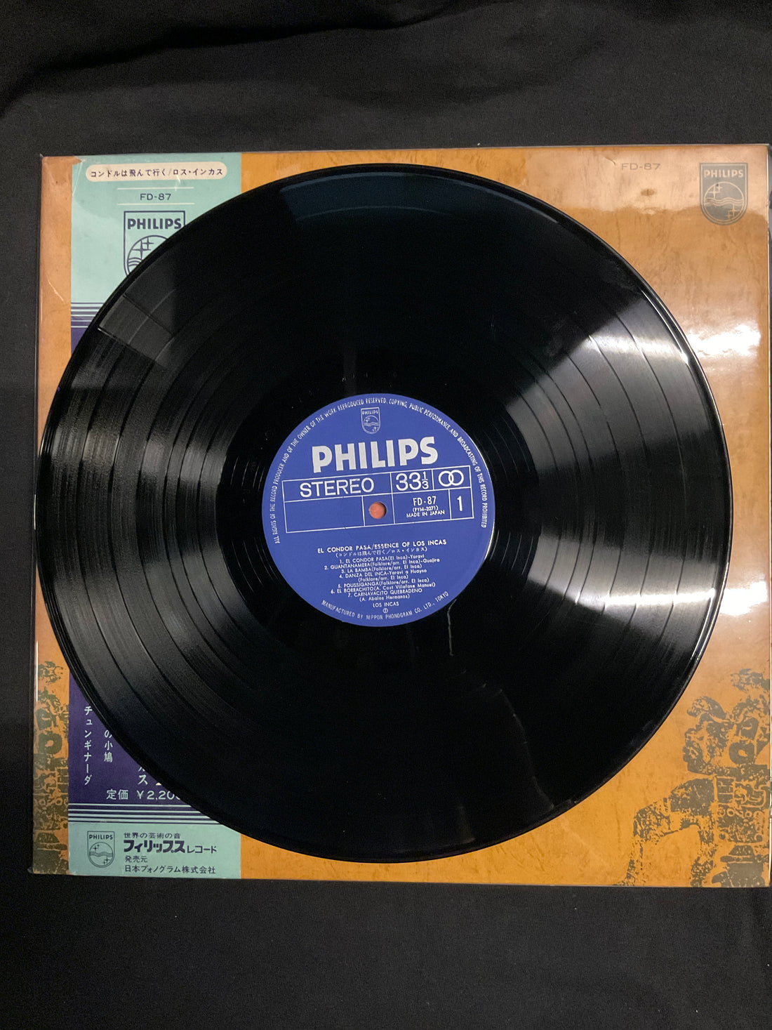 แผ่นเสียง Los Incas - Essence Of Los Incas Vinyl VG+
