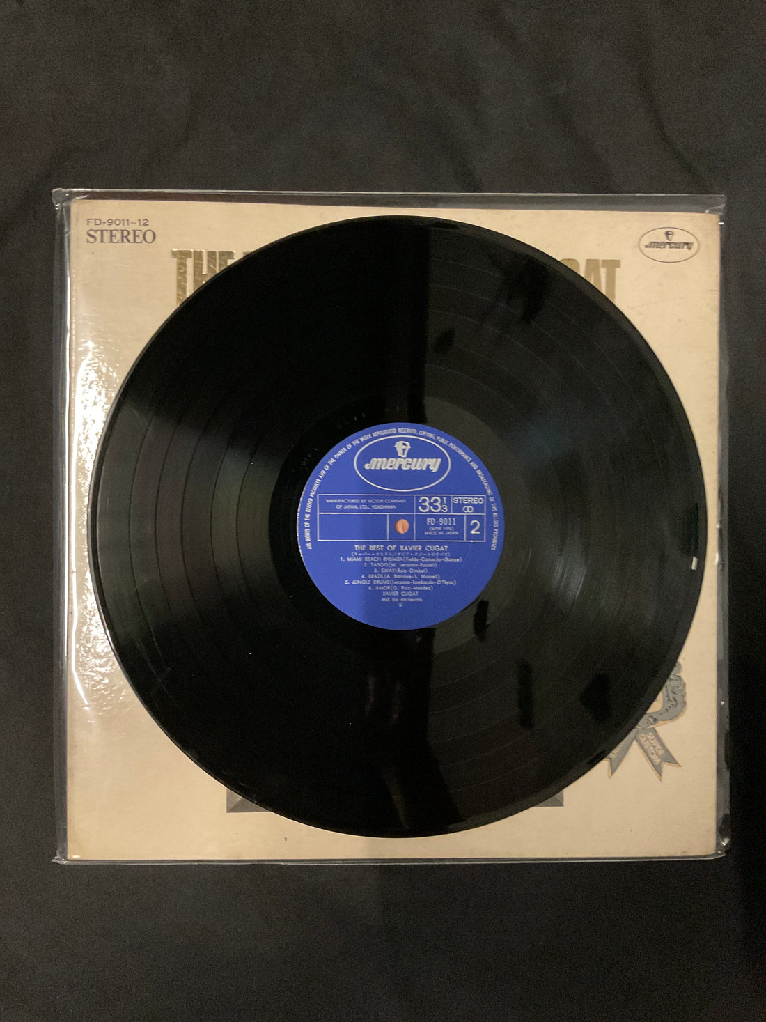 แผ่นเสียง Xavier Cugat - The Best Of Xavier Cugat - Super Custom Deluxe Vinyl VG+ 2LPs