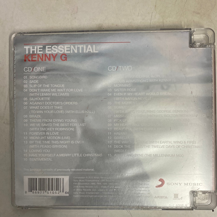 ซีดี Kenny G - The Essential Kenny G CD VG