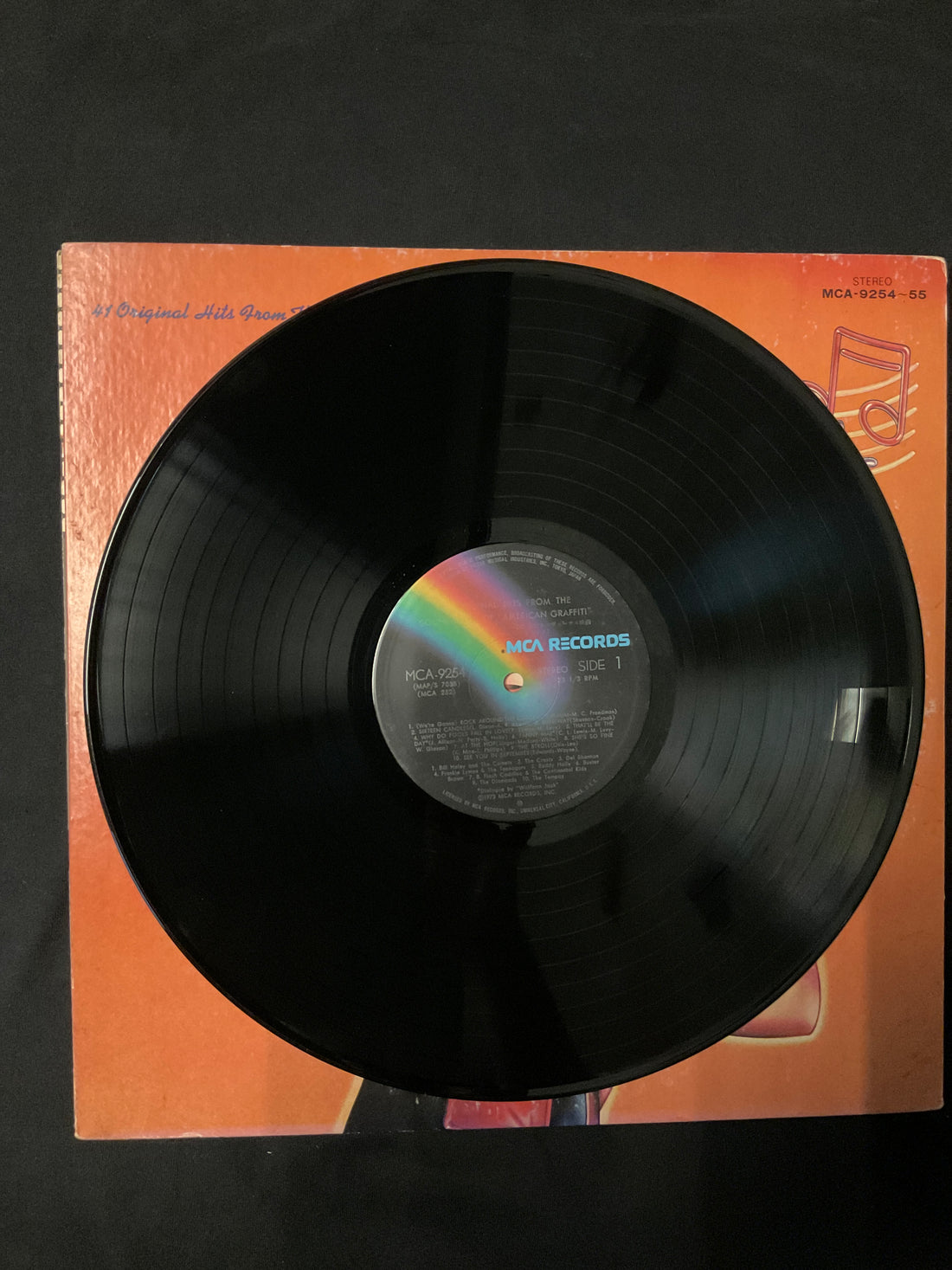 Various - 41 Original Hits From The Sound Track Of American Graffiti Vinyl VG+