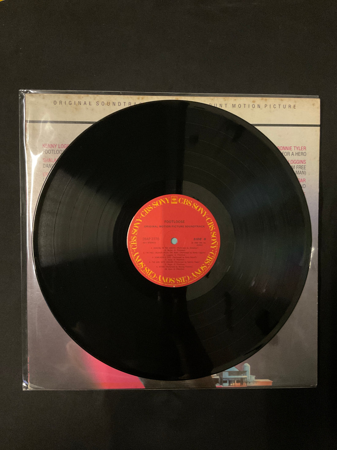 แผ่นเสียง Various - Footloose Original Motion Picture Soundtrack Vinyl VG+