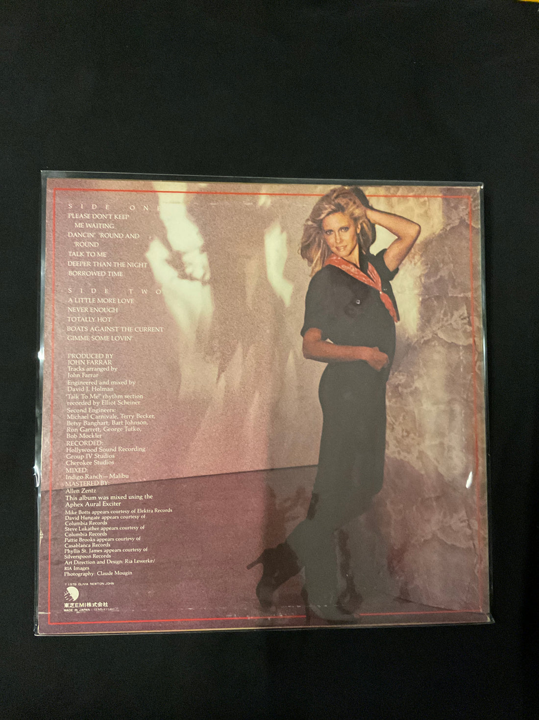 แผ่นเสียง Olivia Newton-John = Olivia Newton-John - Totally Hot = さよならは一度だけ Vinyl VG+