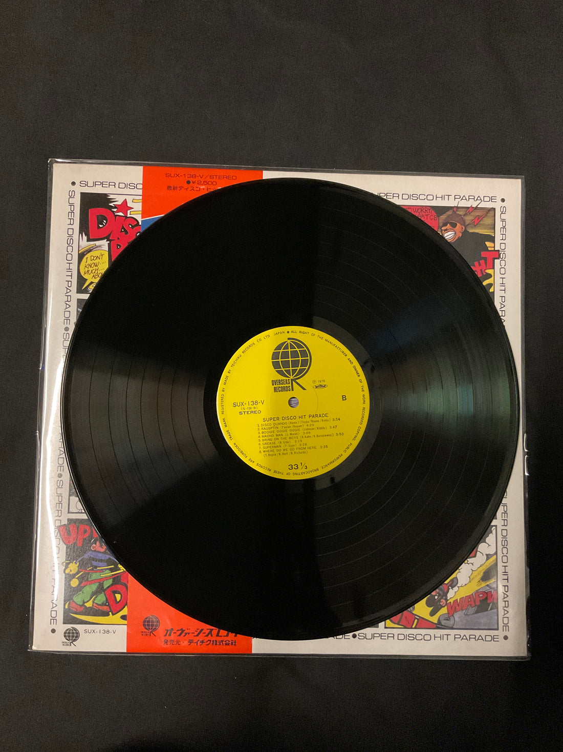 แผ่นเสียง Various - Super Disco Hit Parade Vinyl VG+