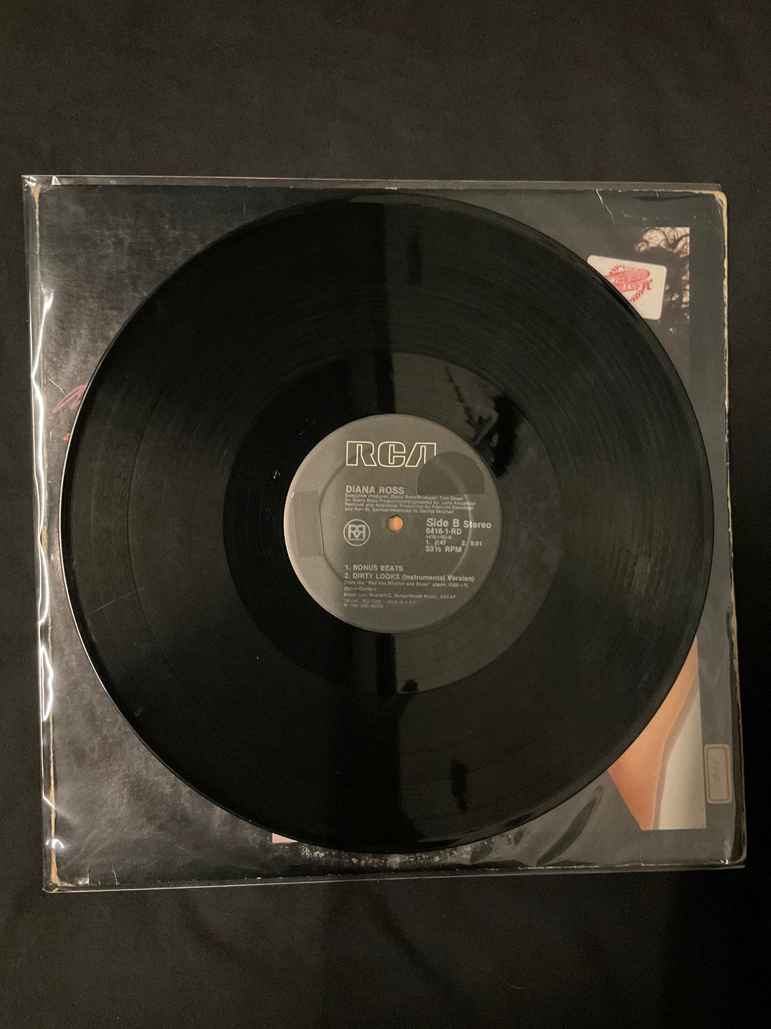 แผ่นเสียง Diana Ross - Dirty Looks Vinyl VG+