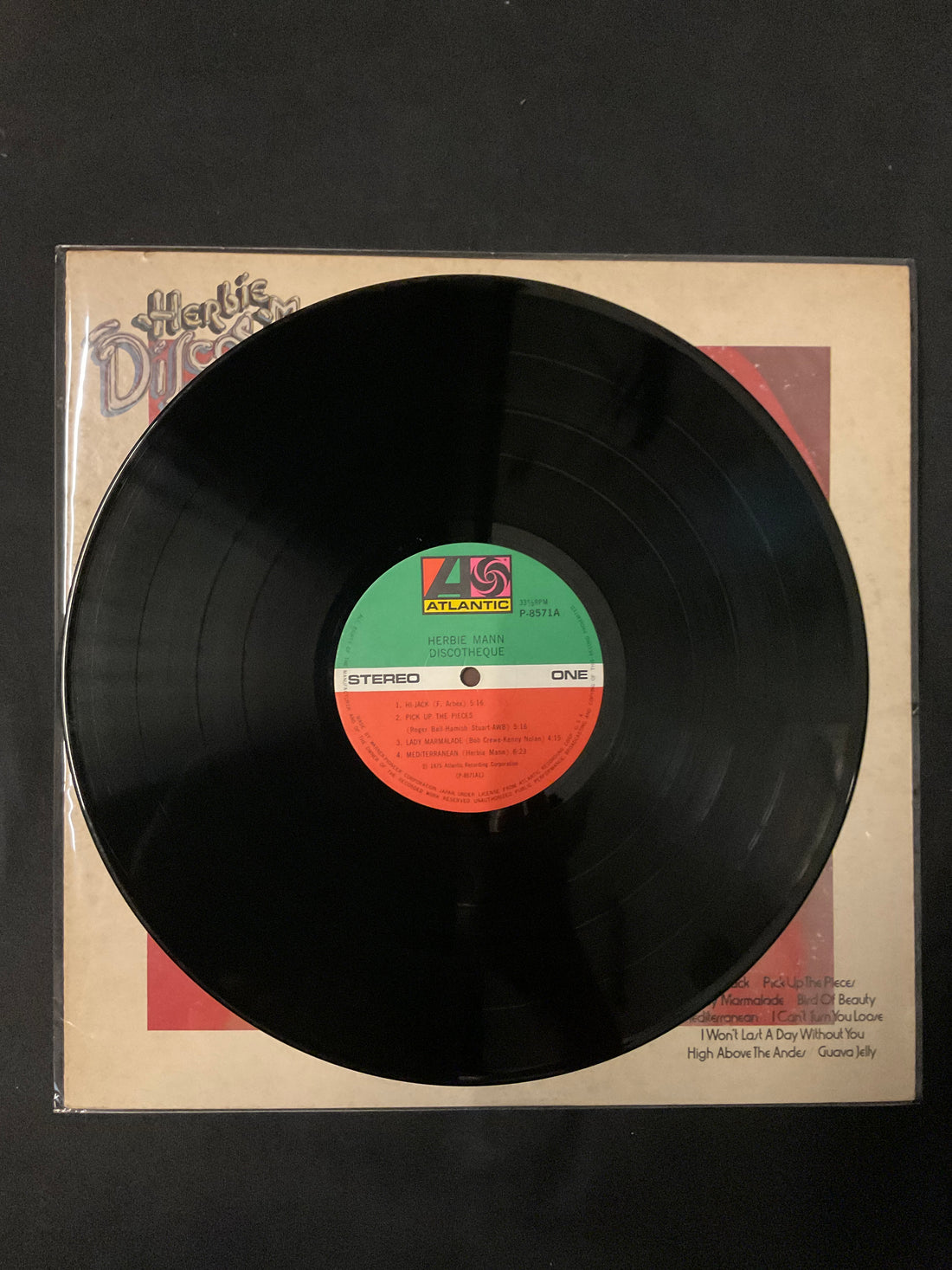 แผ่นเสียง Herbie Mann - Discothèque Vinyl VG+