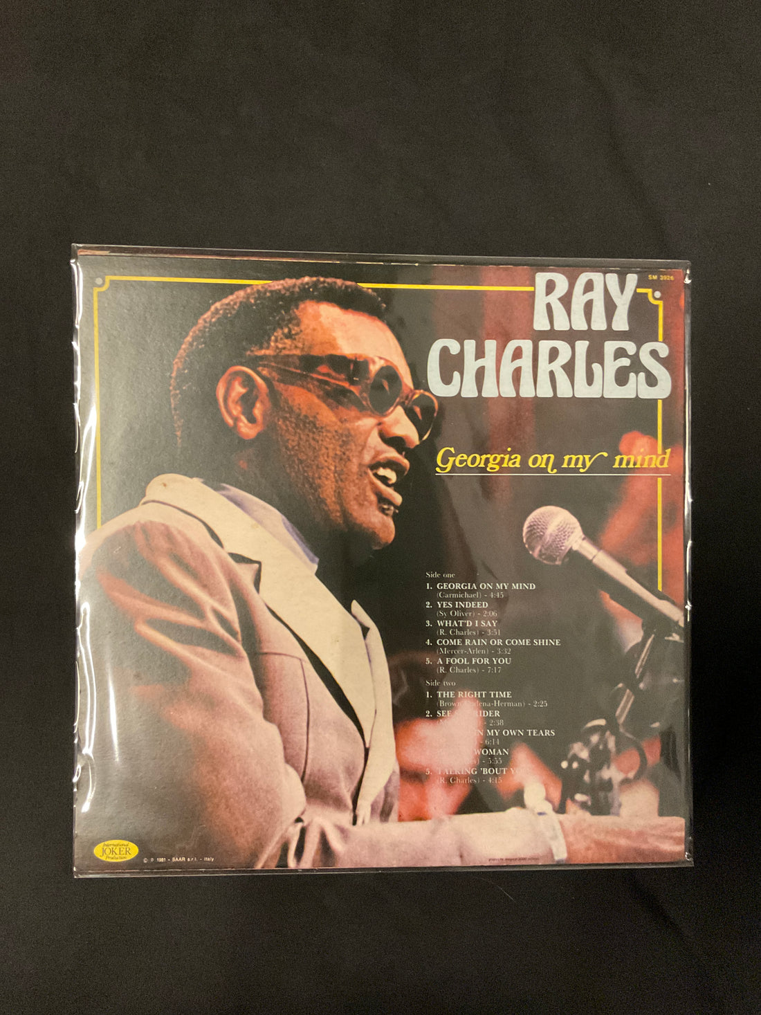 แผ่นเสียง Ray Charles - Georgia On My Mind Vinyl VG+