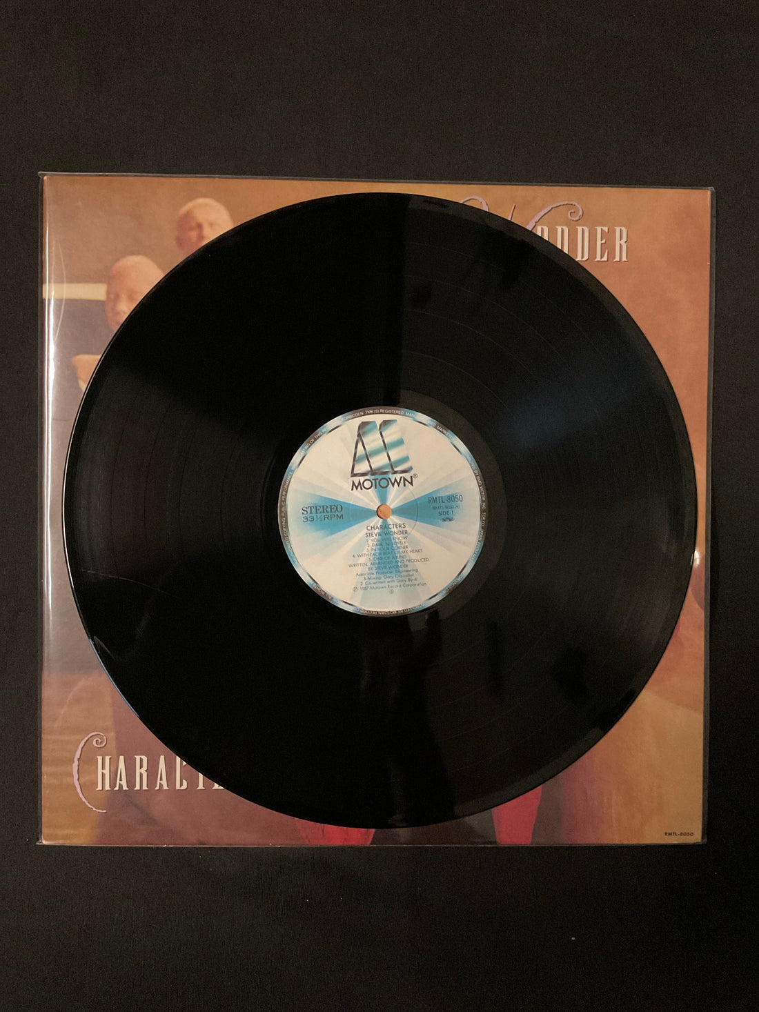 แผ่นเสียง Stevie Wonder = Stevie Wonder - Characters = キヤラクターズ Vinyl VG+
