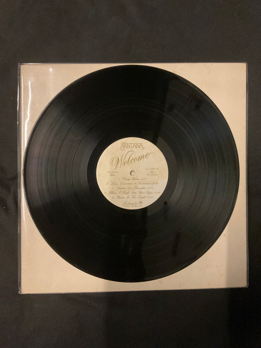แผ่นเสียง Santana - Welcome Vinyl VG+