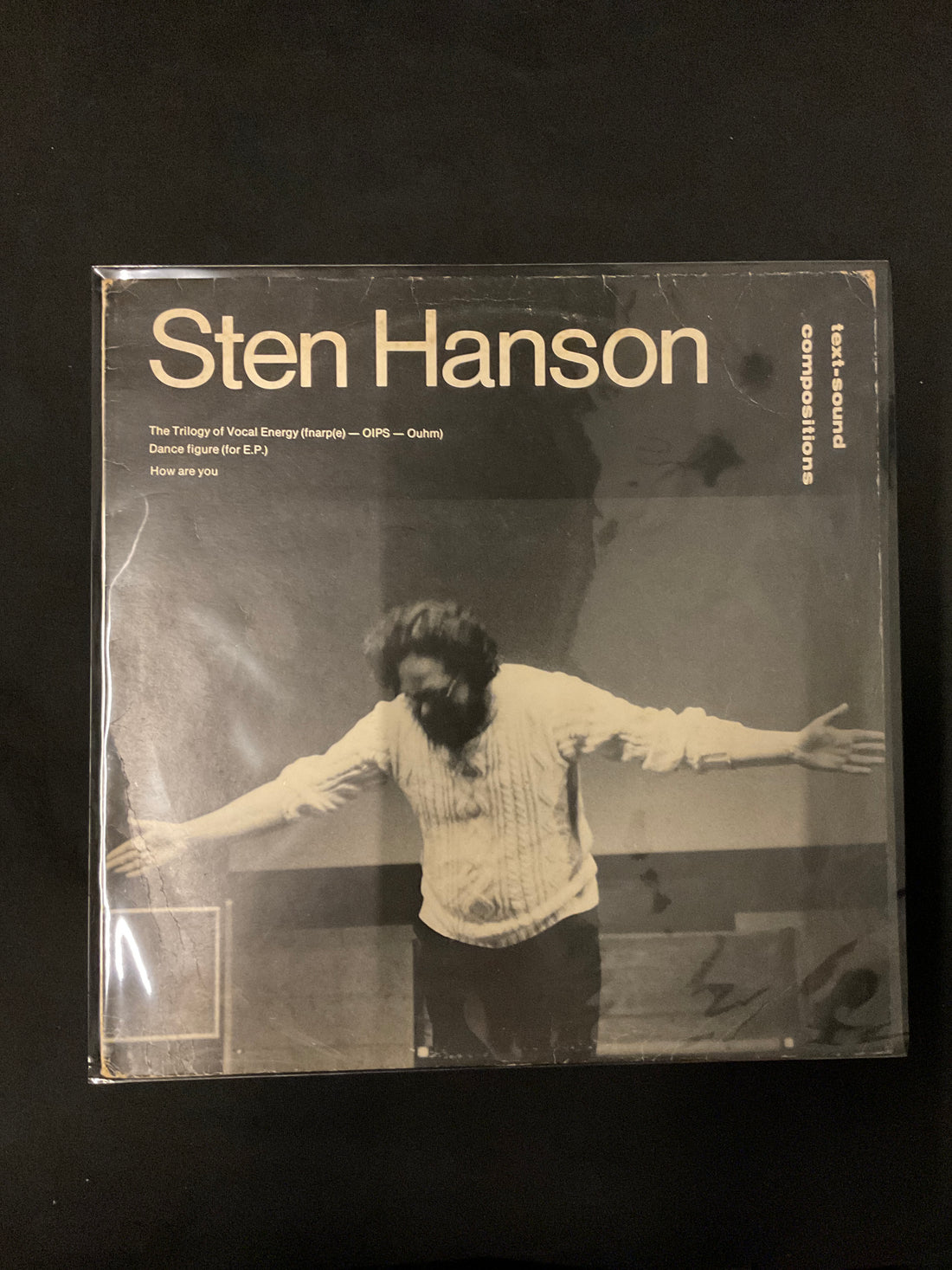 แผ่นเสียง Sten Hanson - Text-Sound Compositions Vinyl VG+