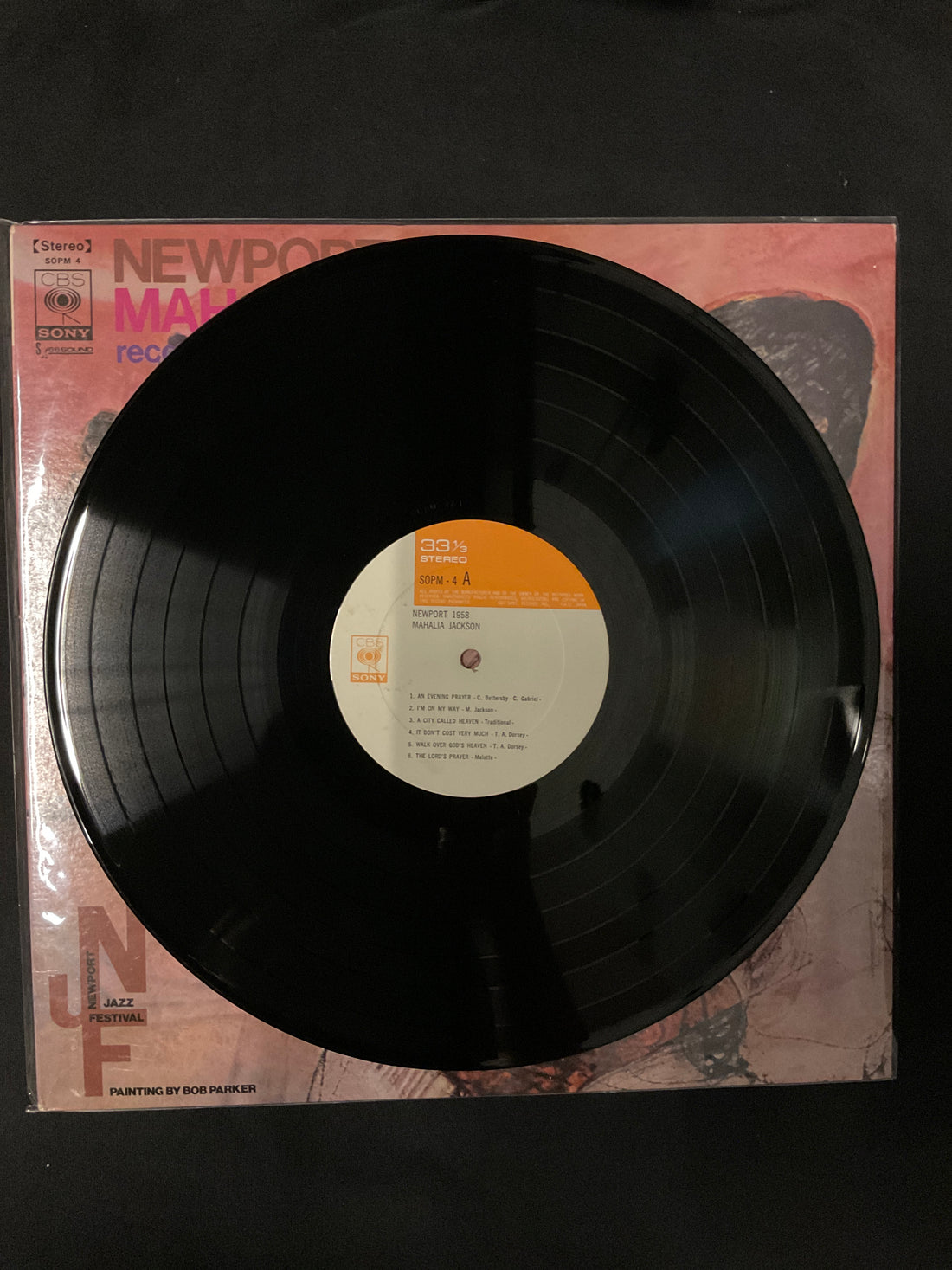 Mahalia Jackson - Newport 1958 - Recorded At The Newport Jazz Festival Vinyl VG+