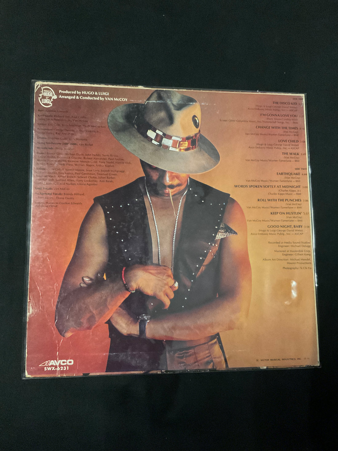 แผ่นเสียง Van McCoy - The Disco Kid Vinyl VG+