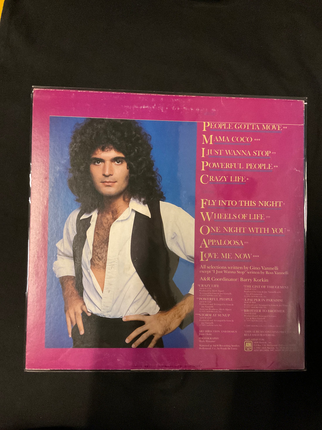 แผ่นเสียง Gino Vannelli - The Best Of Gino Vannelli Vinyl VG+