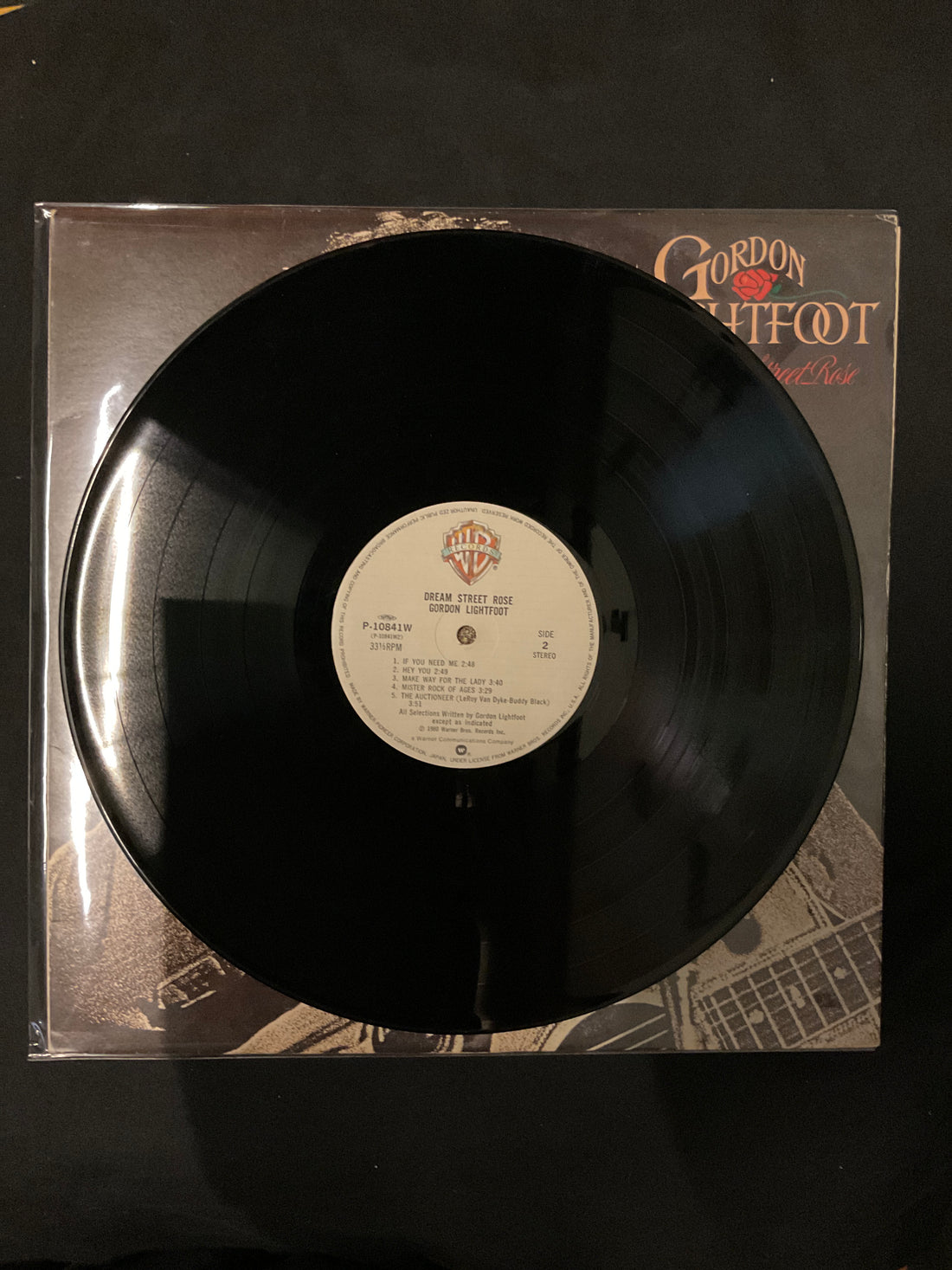 แผ่นเสียง Gordon Lightfoot - Dream Street Rose Vinyl VG+