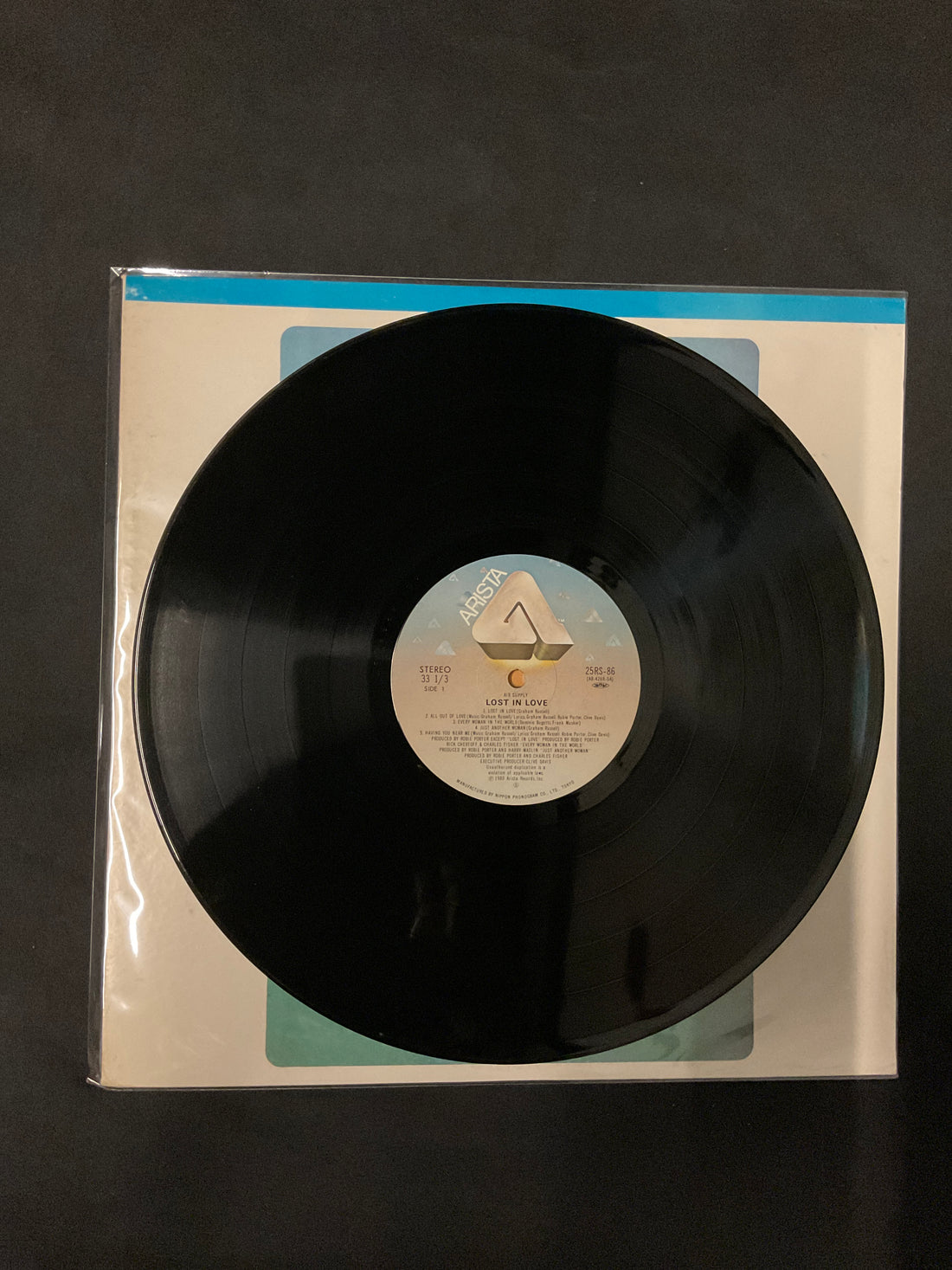 แผ่นเสียง Air Supply = Air Supply - Lost In Love = ロスト・イン・ラヴ Vinyl VG+