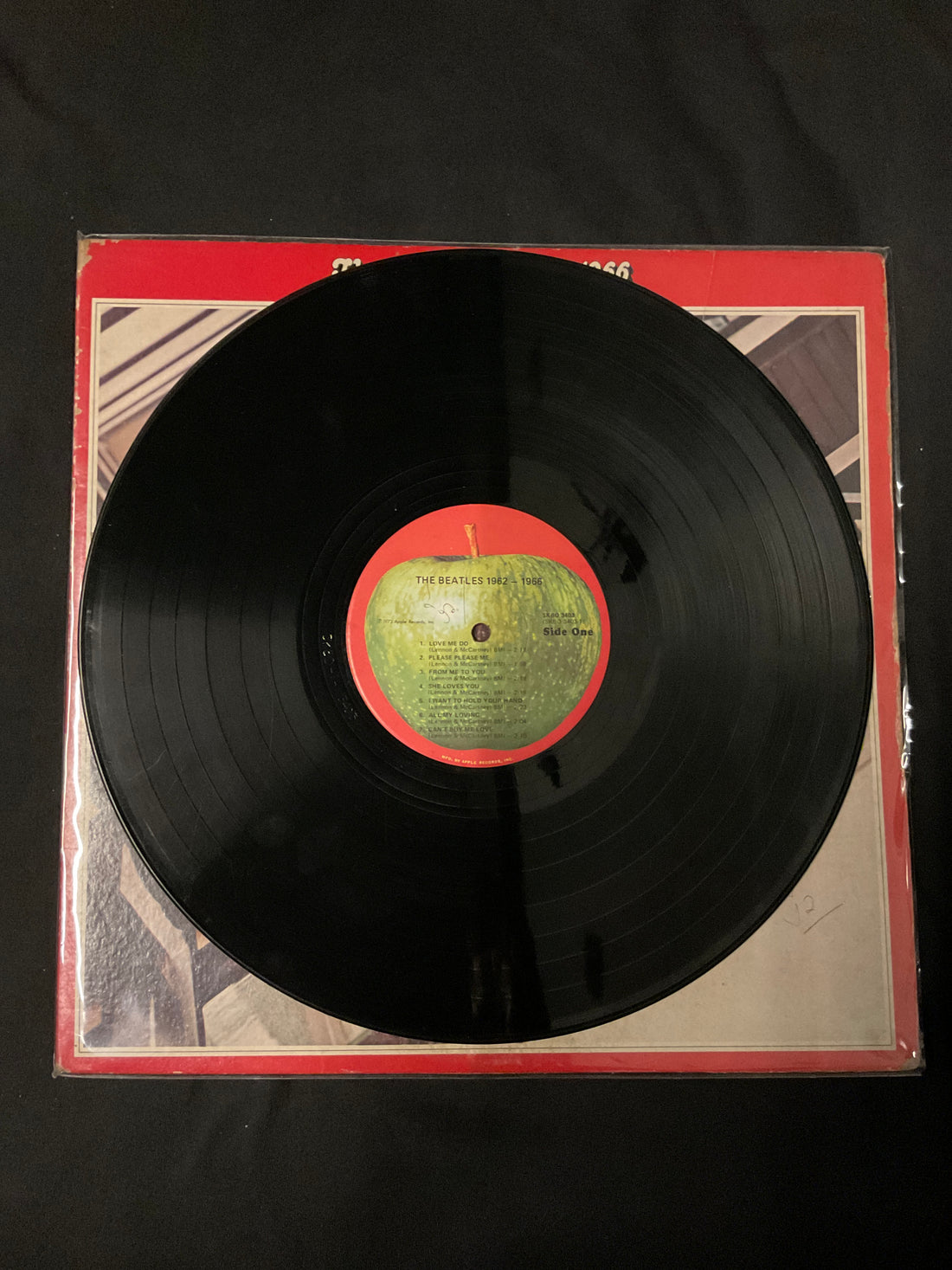 แผ่นเสียง The Beatles - 1962-1966 Vinyl VG+ 2LPs