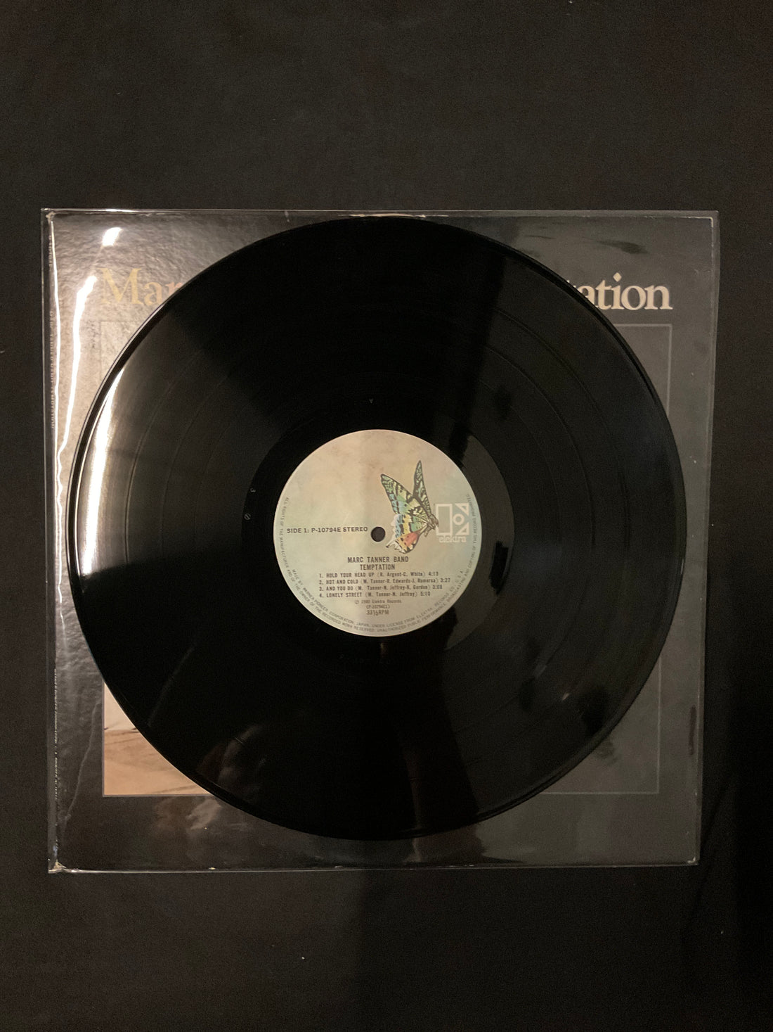 แผ่นเสียง The Marc Tanner Band - Temptation Vinyl VG+
