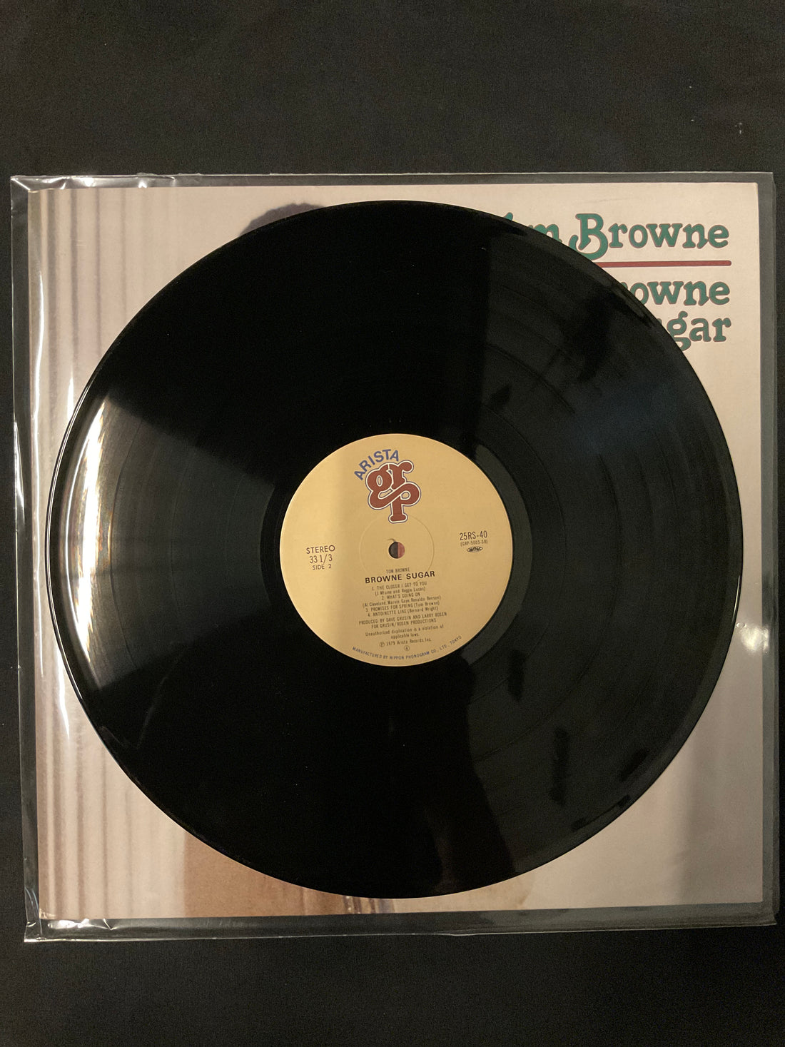 Tom Browne - Browne Sugar Vinyl VG+