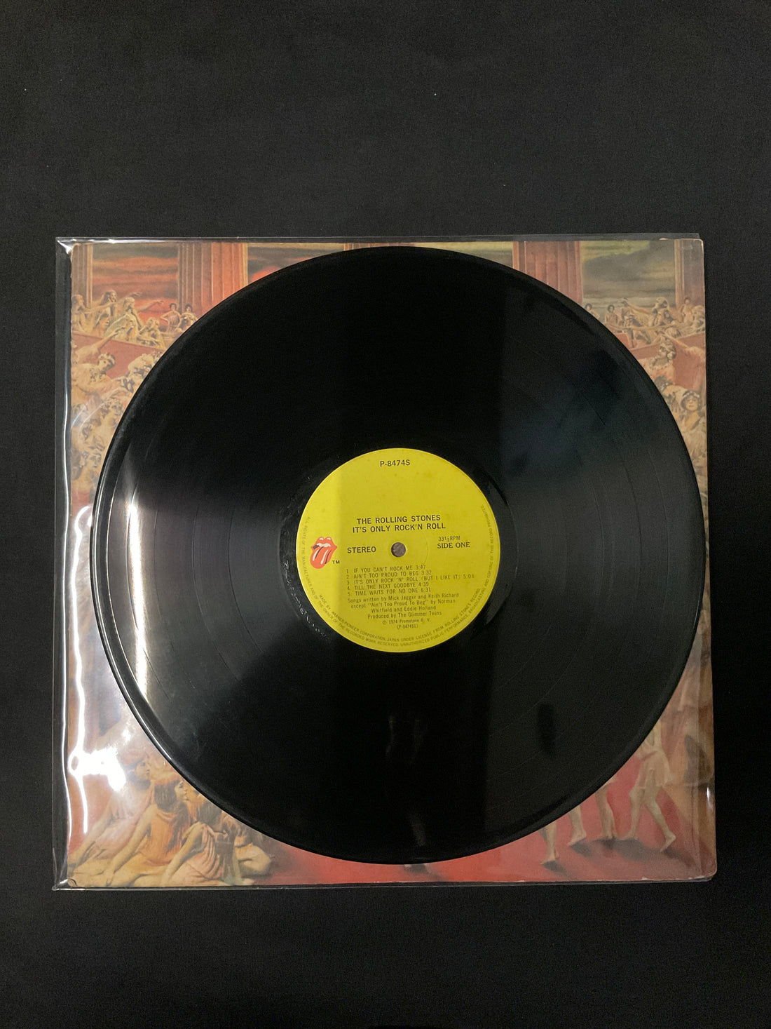 แผ่นเสียง The Rolling Stones - It's Only Rock 'N Roll Vinyl VG+