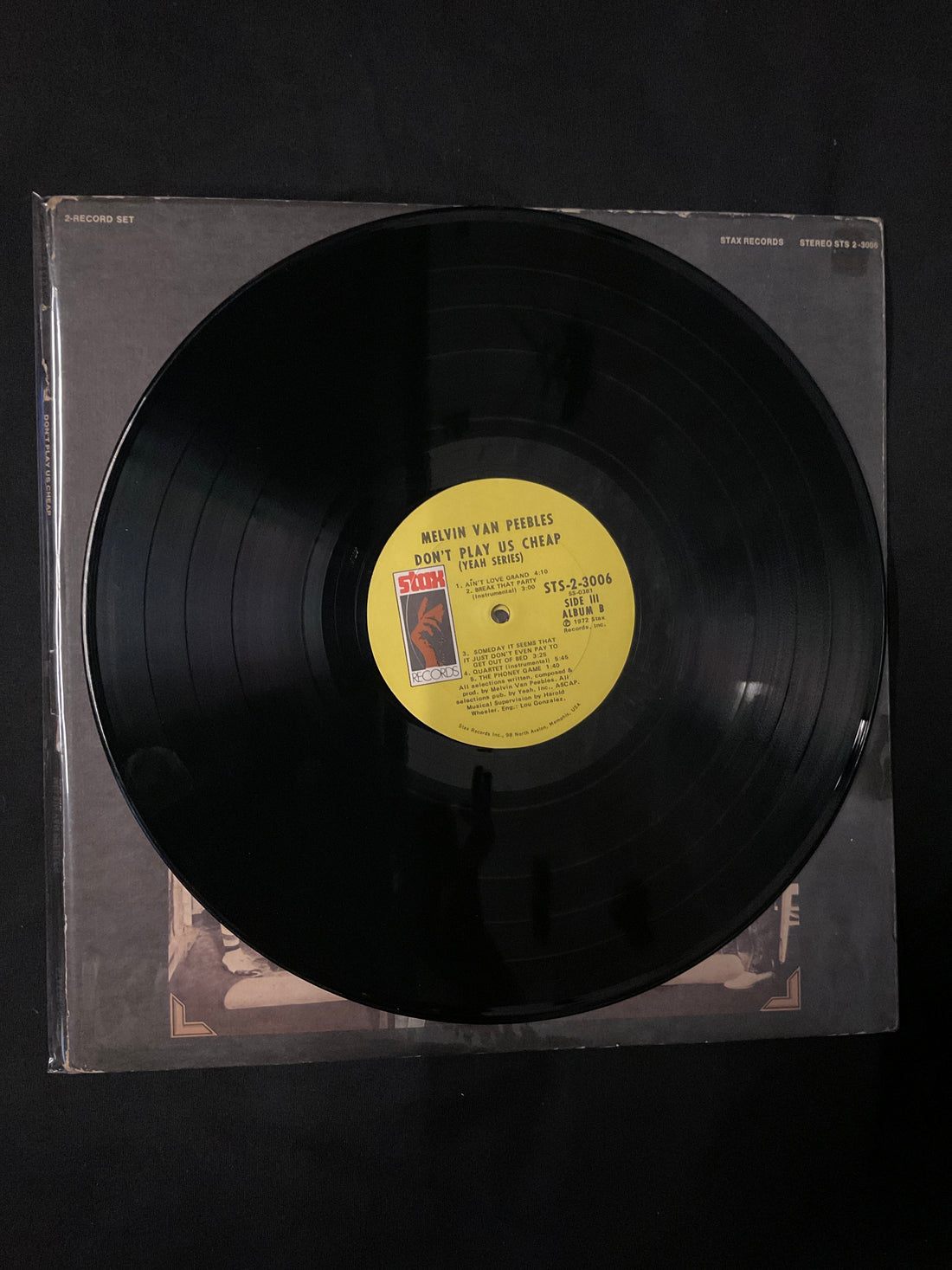 แผ่นเสียง Melvin Van Peebles - Don't Play Us Cheap Original Cast & Soundtrack Album Vinyl VG+ 2LPs
