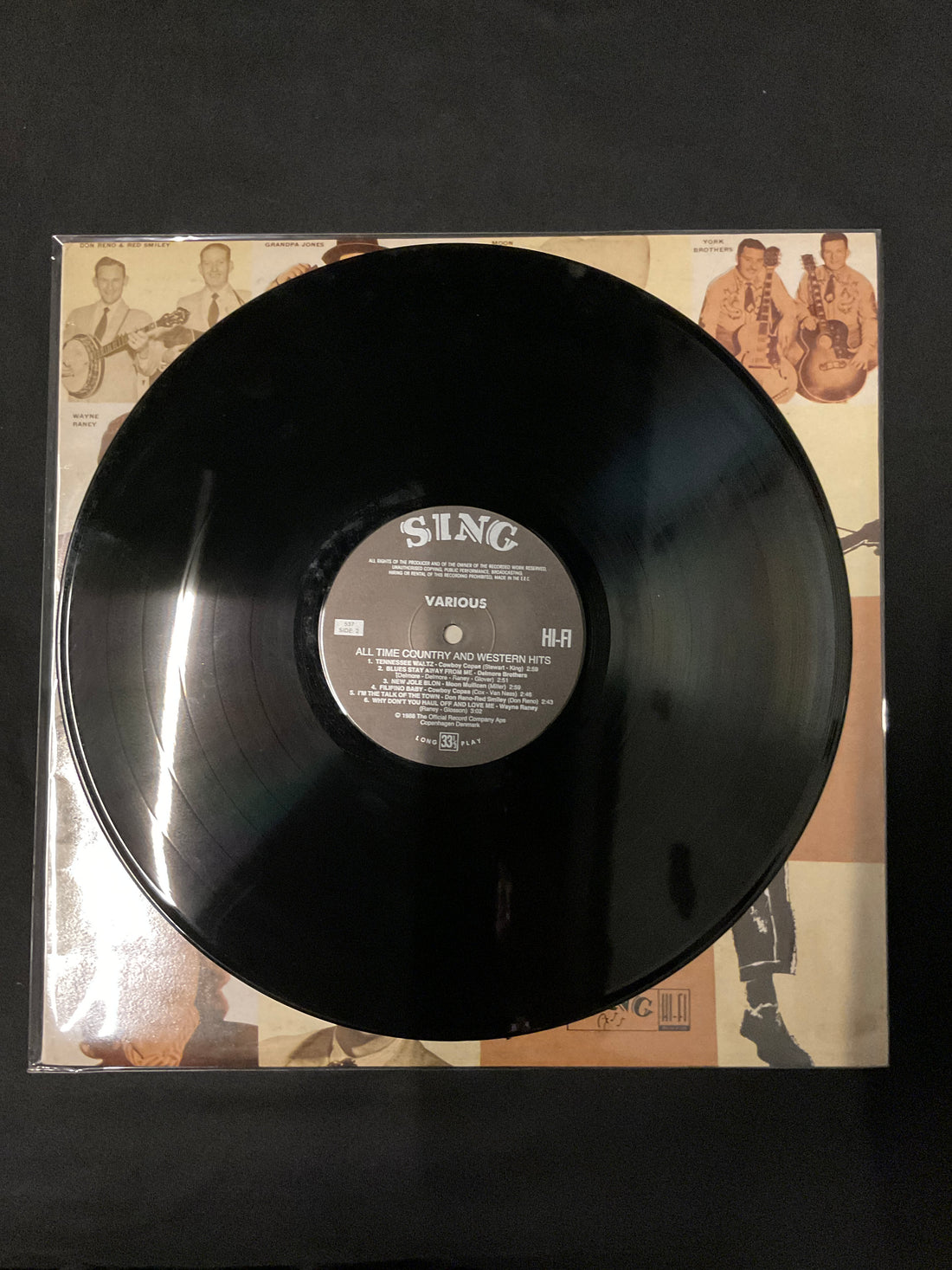 แผ่นเสียง Various - All-Time Country And Western Hits Vinyl VG+