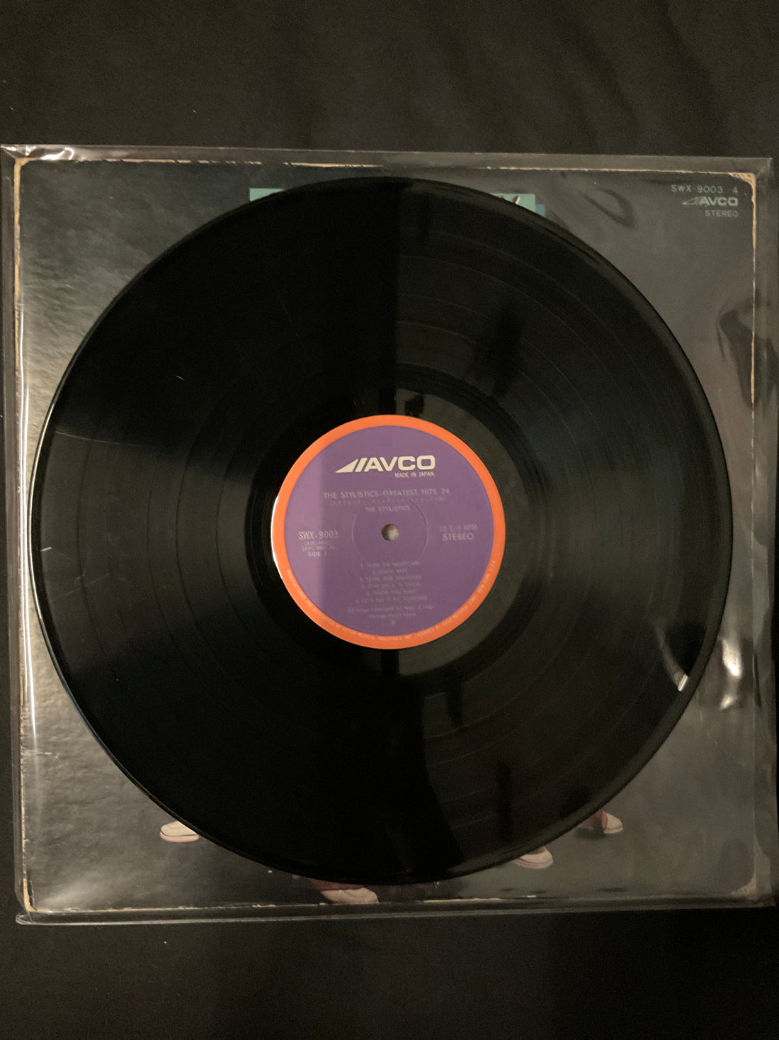 แผ่นเสียง The Stylistics = The Stylistics - Greatest Hits 24 = グレイテスト・ヒッツ24 Vinyl VG+ 2LPs